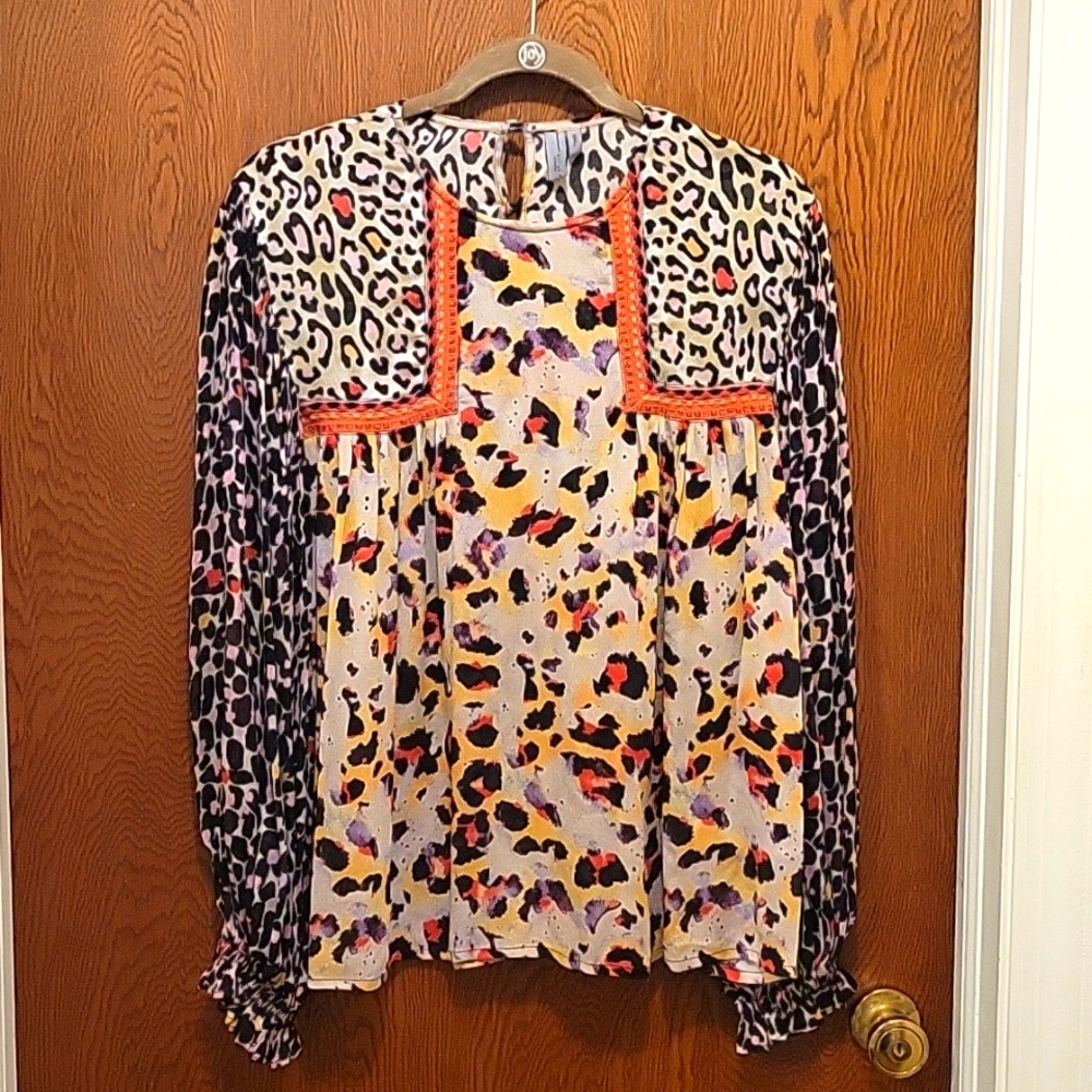 Blank London Small animal print top